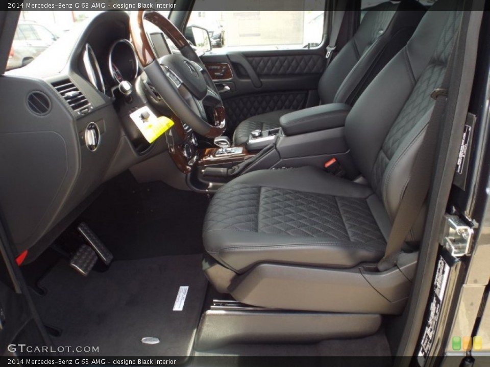 designo Black Interior Photo for the 2014 Mercedes-Benz G 63 AMG #93975480