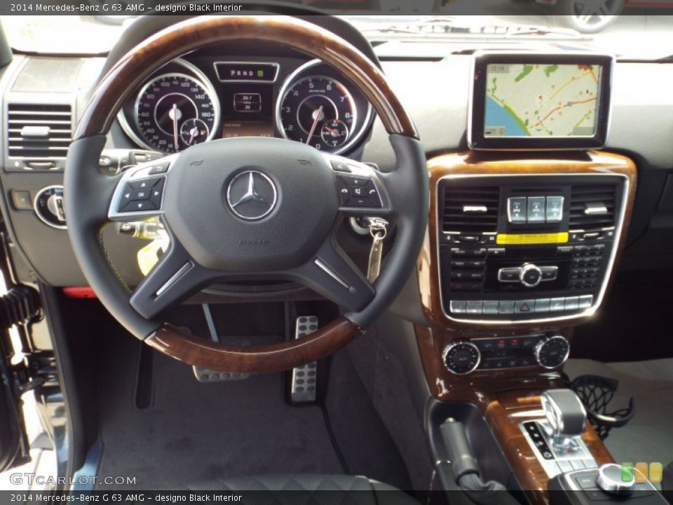 designo Black Interior Dashboard for the 2014 Mercedes-Benz G 63 AMG #93975512