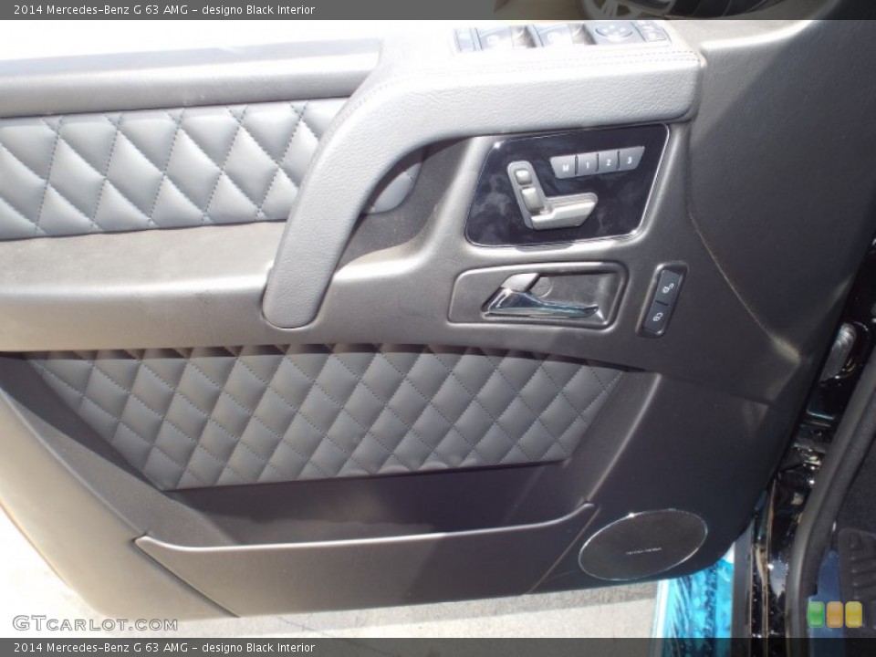 designo Black Interior Door Panel for the 2014 Mercedes-Benz G 63 AMG #93975792