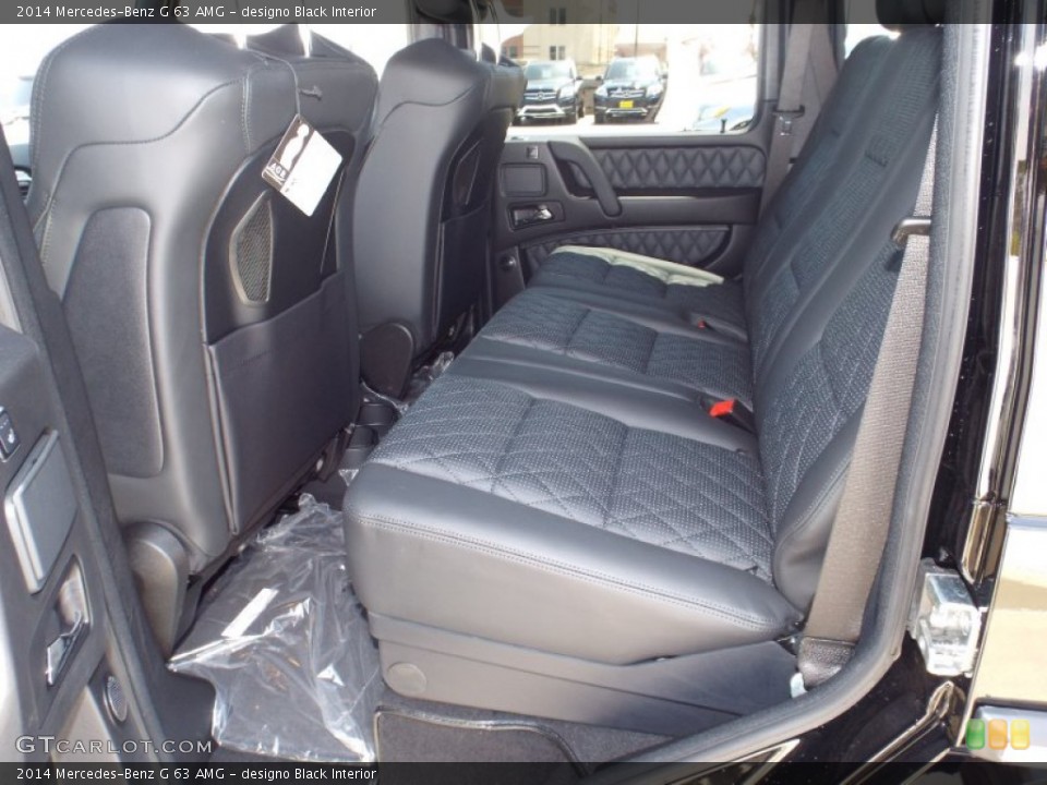 designo Black Interior Rear Seat for the 2014 Mercedes-Benz G 63 AMG #93975822