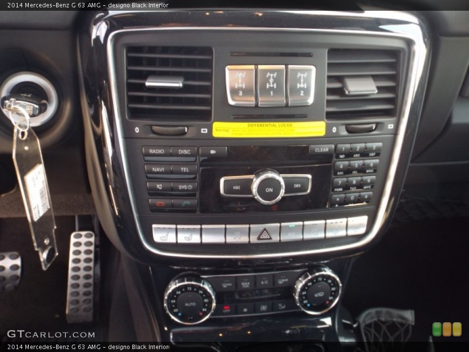 designo Black Interior Controls for the 2014 Mercedes-Benz G 63 AMG #93975909