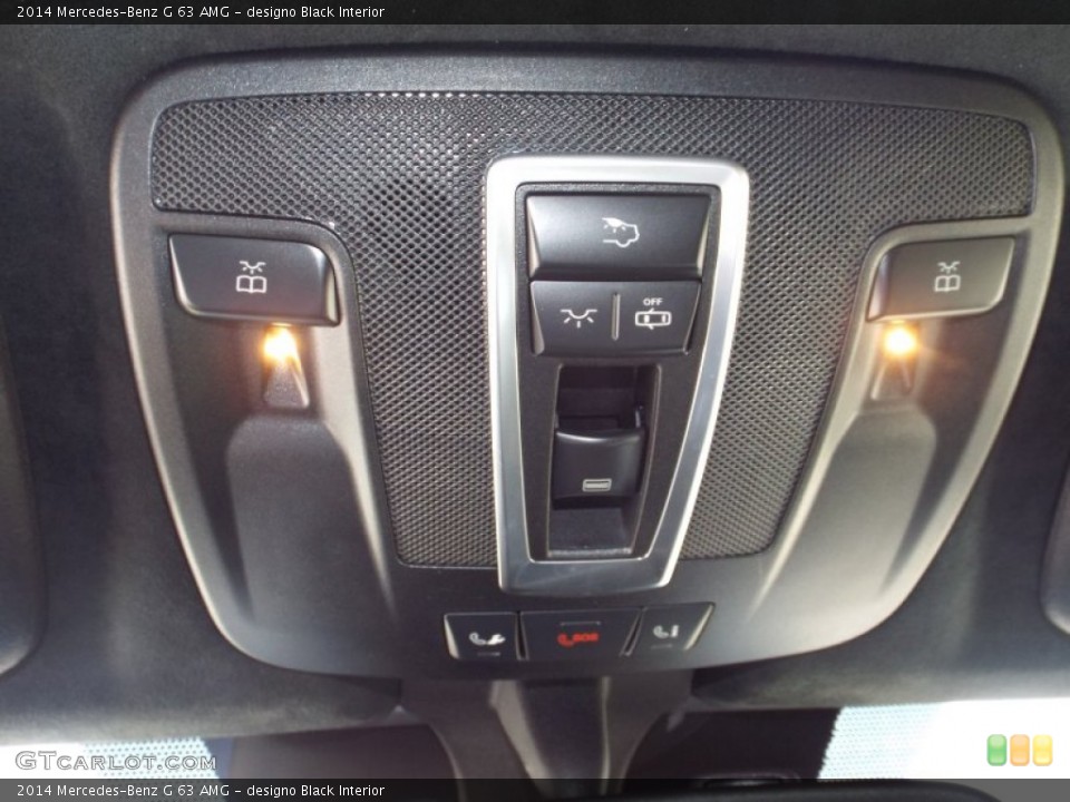 designo Black Interior Controls for the 2014 Mercedes-Benz G 63 AMG #93975939
