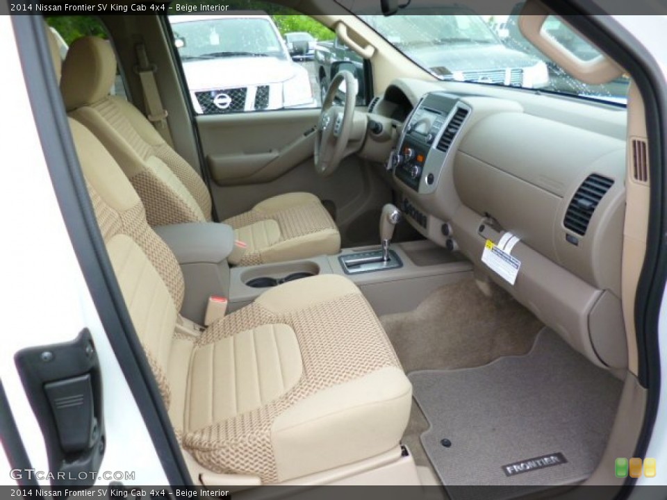 Beige Interior Photo for the 2014 Nissan Frontier SV King Cab 4x4 #93977250