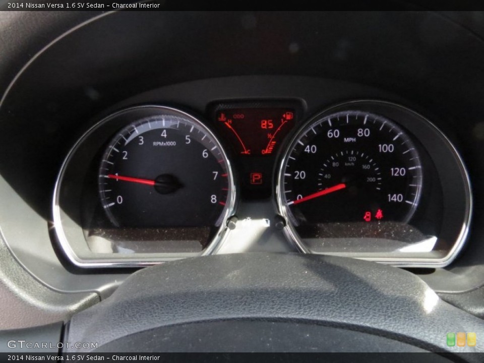 Charcoal Interior Gauges for the 2014 Nissan Versa 1.6 SV Sedan #93978921