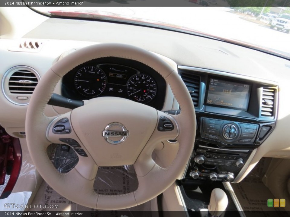 Almond Interior Dashboard for the 2014 Nissan Pathfinder SV #93979482