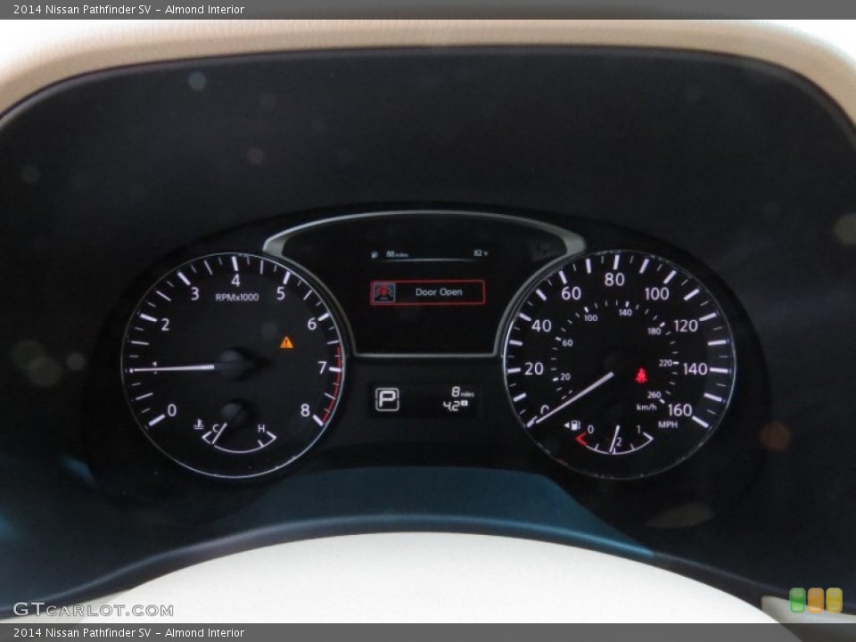 Almond Interior Gauges for the 2014 Nissan Pathfinder SV #93979506