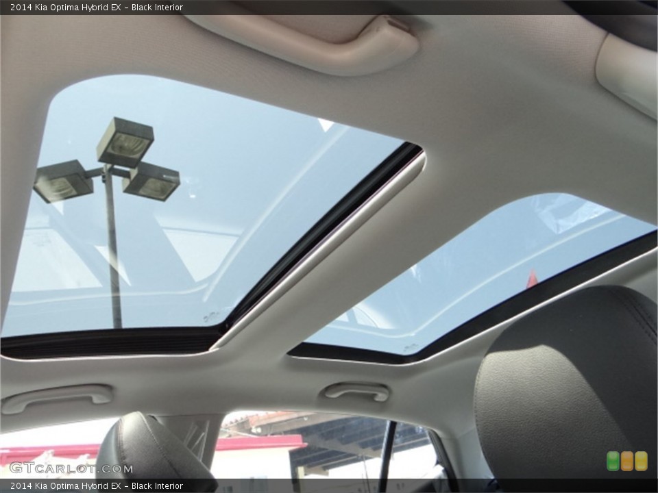 Black Interior Sunroof for the 2014 Kia Optima Hybrid EX #93980682