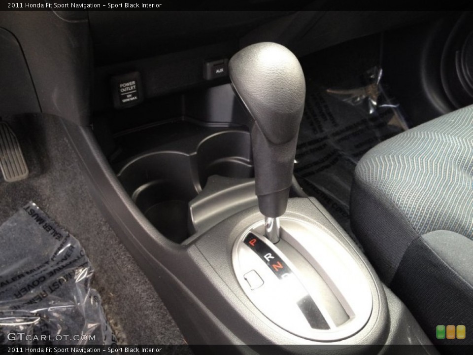 Sport Black Interior Transmission for the 2011 Honda Fit Sport Navigation #93987729