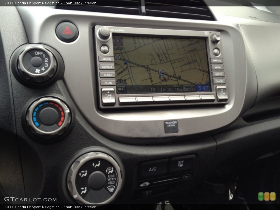 Sport Black Interior Navigation for the 2011 Honda Fit Sport Navigation #93987753