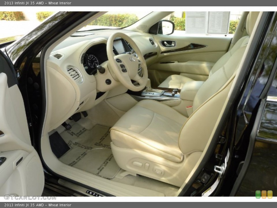 Wheat Interior Photo for the 2013 Infiniti JX 35 AWD #93990910