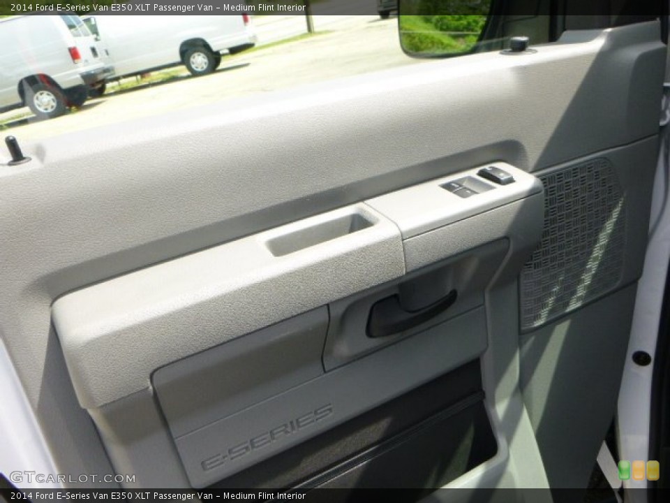 Medium Flint Interior Door Panel for the 2014 Ford E-Series Van E350 XLT Passenger Van #93995479