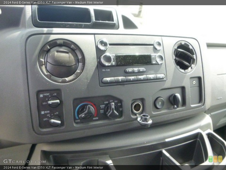 Medium Flint Interior Controls for the 2014 Ford E-Series Van E350 XLT Passenger Van #93995500