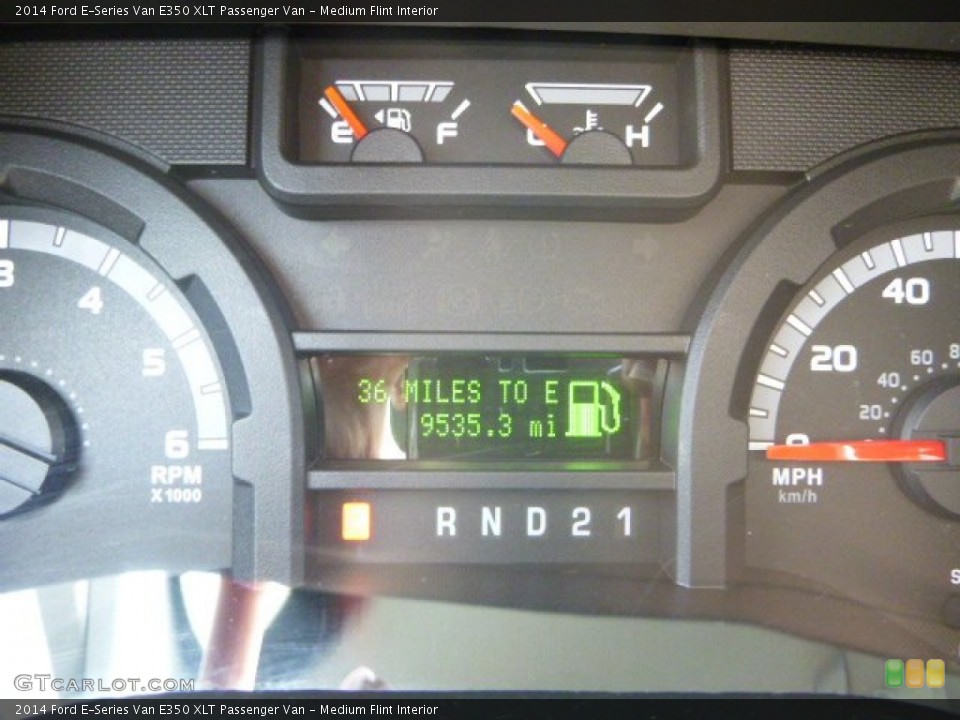 Medium Flint Interior Gauges for the 2014 Ford E-Series Van E350 XLT Passenger Van #93995533