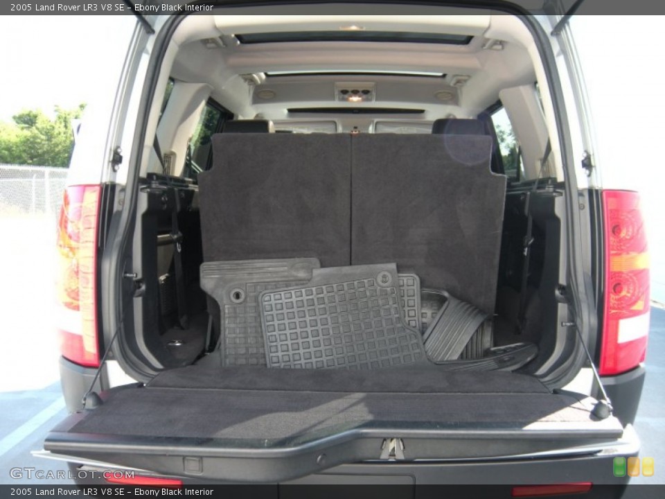 Ebony Black Interior Trunk for the 2005 Land Rover LR3 V8 SE #94000831