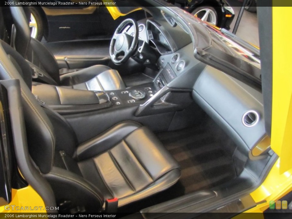 Nero Perseus Interior Photo for the 2006 Lamborghini Murcielago Roadster #94002134