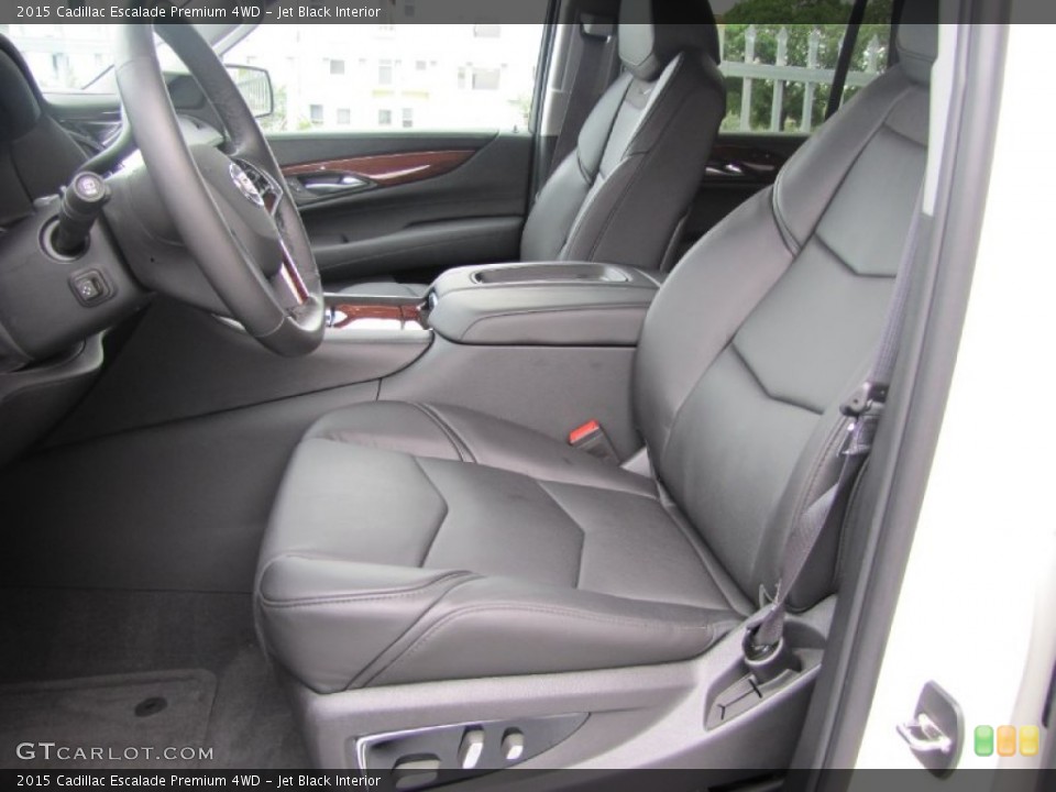 Jet Black Interior Front Seat for the 2015 Cadillac Escalade Premium 4WD #94002649