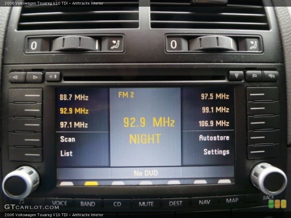 Anthracite Interior Audio System for the 2006 Volkswagen Touareg V10 TDI #94003096