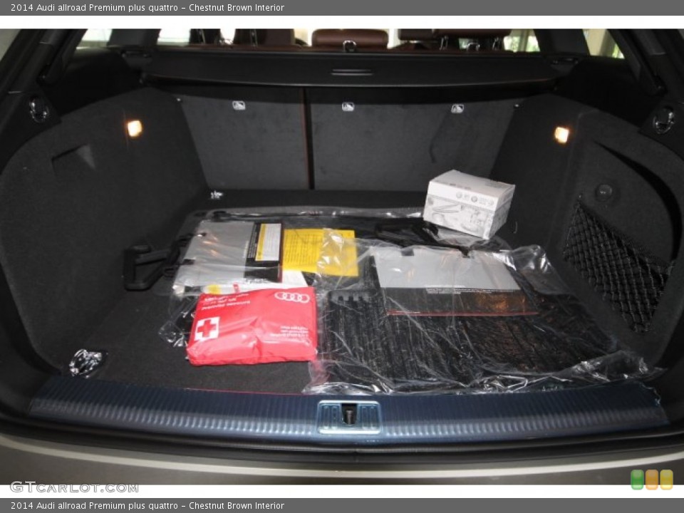 Chestnut Brown Interior Trunk for the 2014 Audi allroad Premium plus quattro #94014409