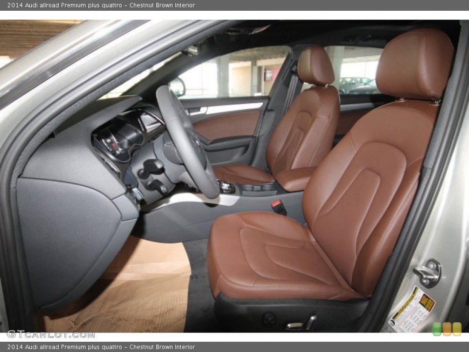 Chestnut Brown Interior Photo for the 2014 Audi allroad Premium plus quattro #94014478