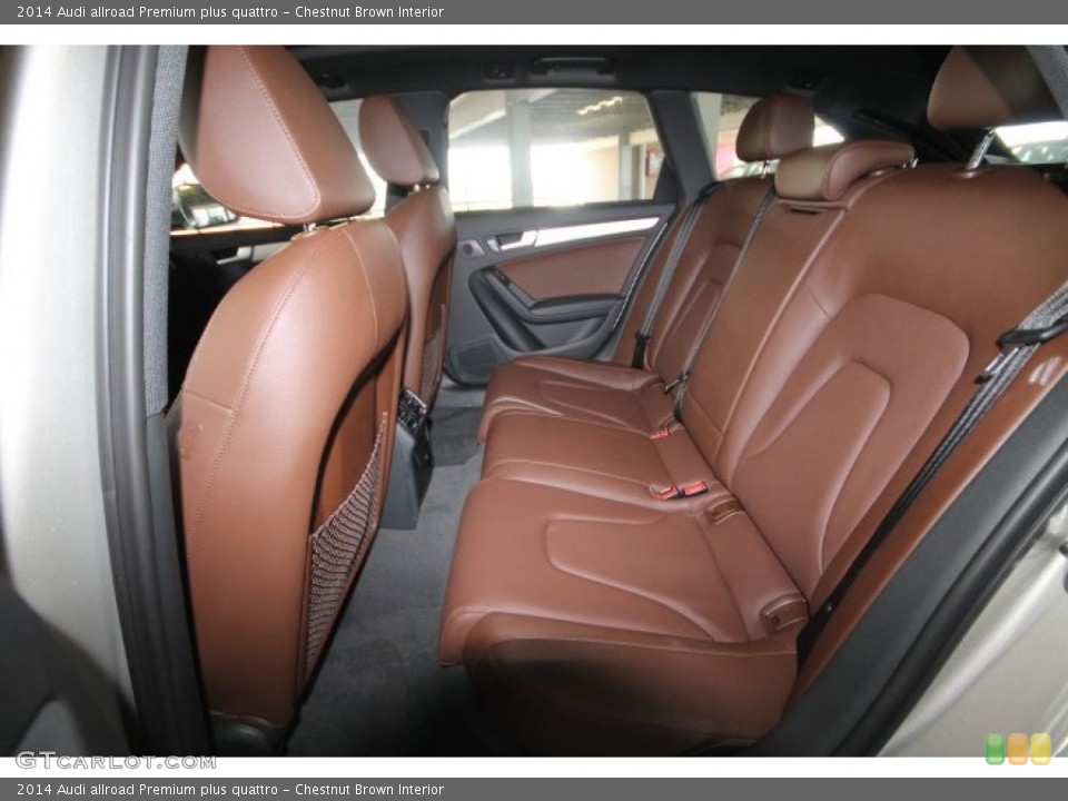 Chestnut Brown Interior Rear Seat for the 2014 Audi allroad Premium plus quattro #94014520