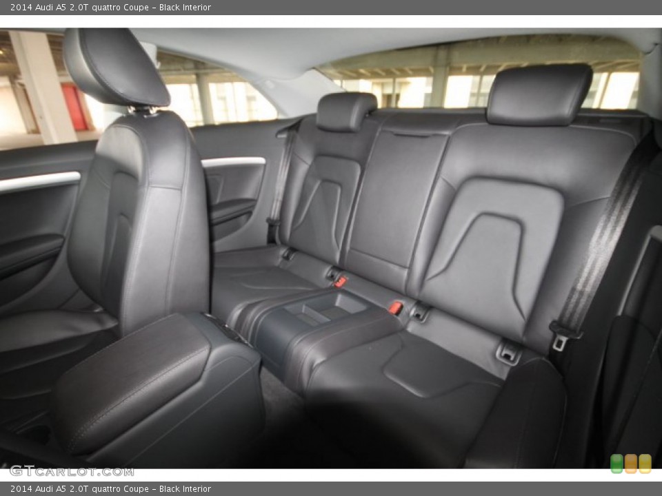 Black Interior Rear Seat for the 2014 Audi A5 2.0T quattro Coupe #94017283