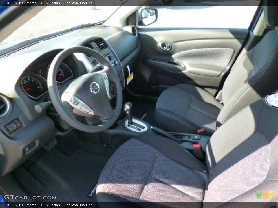 Charcoal Interior Photo for the 2015 Nissan Versa 1.6 SV Sedan #94022875