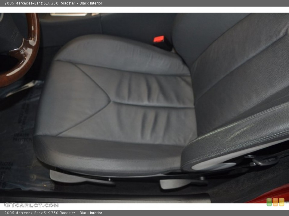Black Interior Front Seat for the 2006 Mercedes-Benz SLK 350 Roadster #94028158