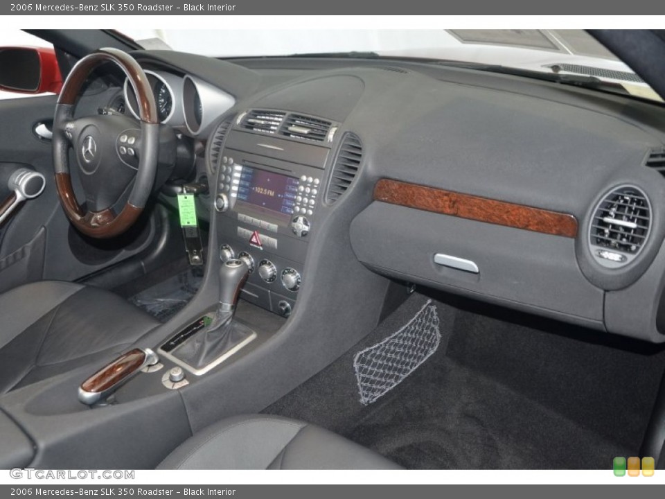 Black Interior Dashboard for the 2006 Mercedes-Benz SLK 350 Roadster #94028326