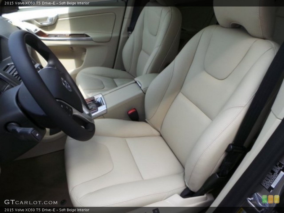 Soft Beige Interior Front Seat for the 2015 Volvo XC60 T5 Drive-E #94028707