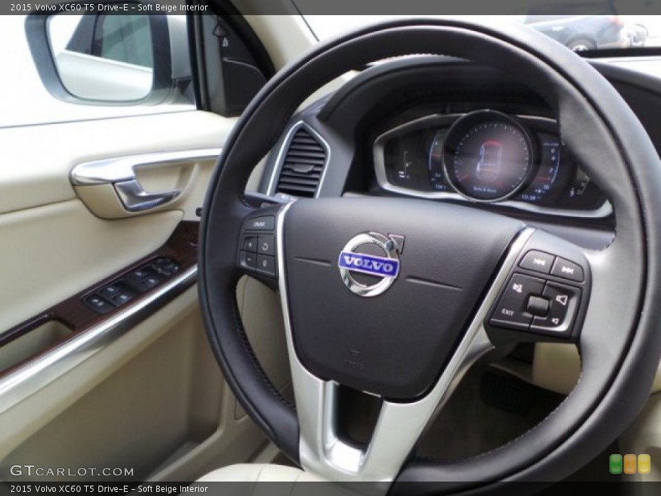 Soft Beige Interior Steering Wheel for the 2015 Volvo XC60 T5 Drive-E #94029031