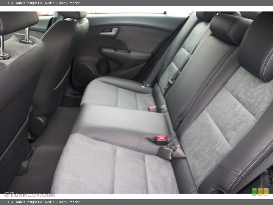 Black Interior Rear Seat for the 2014 Honda Insight EX Hybrid #94030111