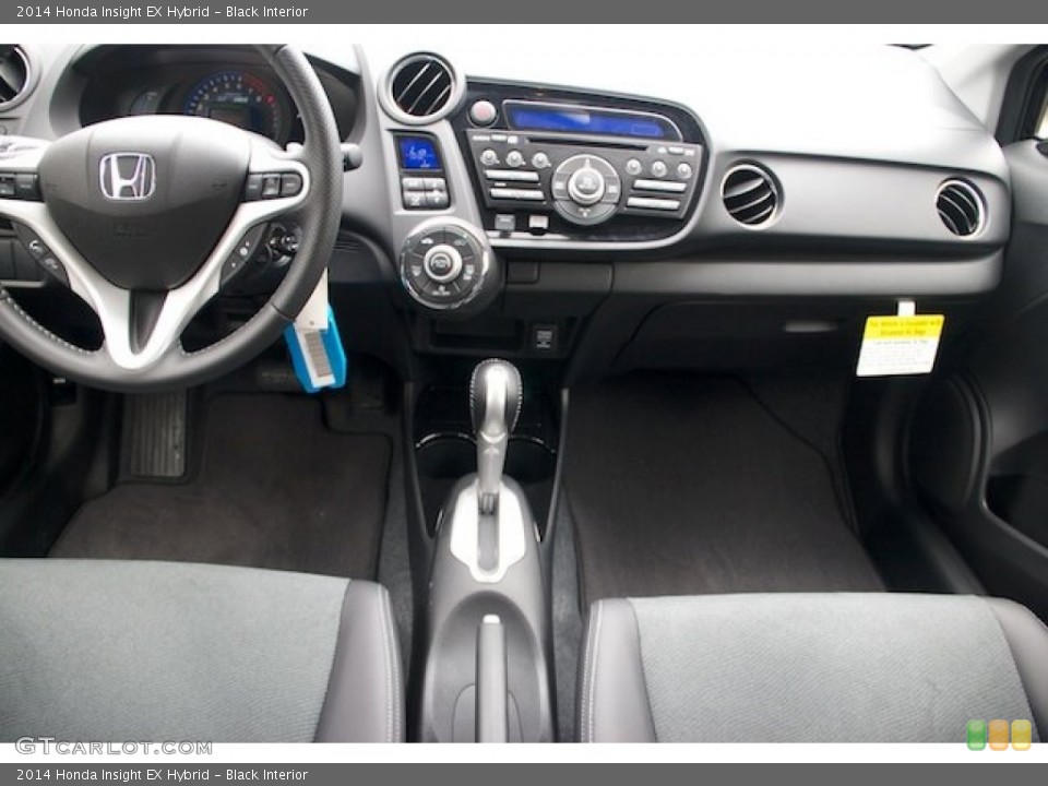 Black Interior Dashboard for the 2014 Honda Insight EX Hybrid #94030156