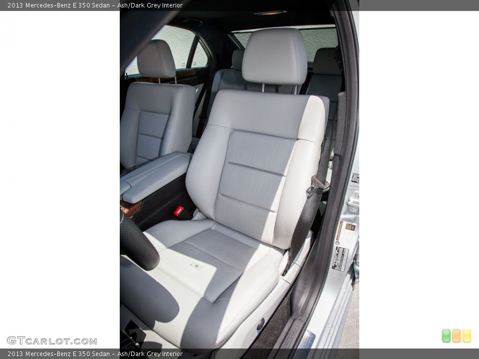 Ash/Dark Grey 2013 Mercedes-Benz E Interiors