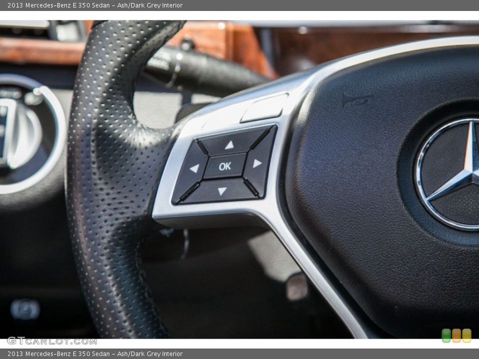 Ash/Dark Grey Interior Controls for the 2013 Mercedes-Benz E 350 Sedan #94034686
