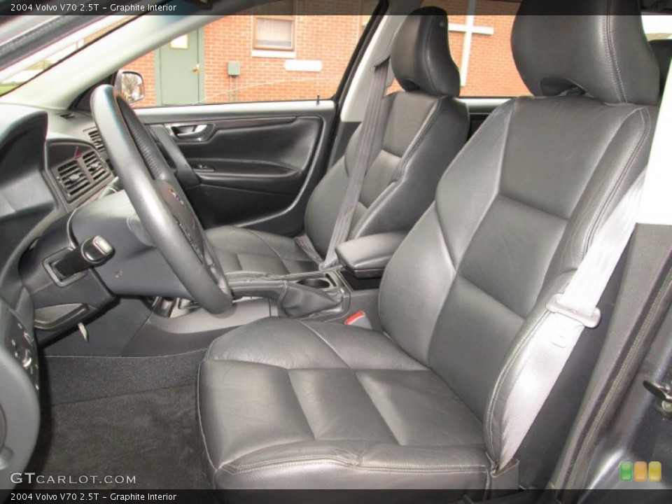 Graphite Interior Front Seat for the 2004 Volvo V70 2.5T #94034914