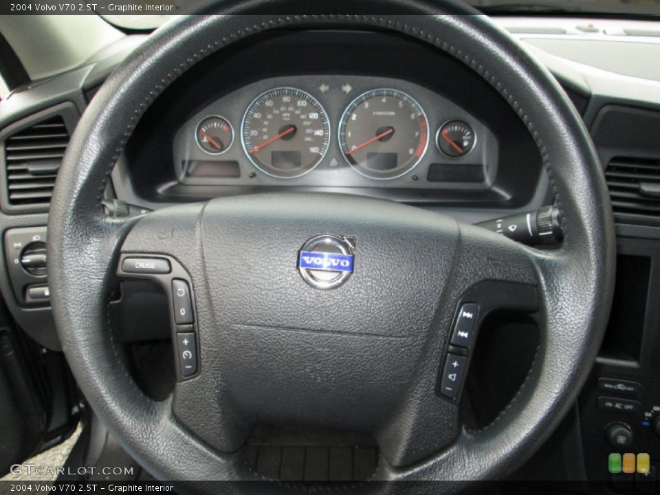 Graphite Interior Steering Wheel for the 2004 Volvo V70 2.5T #94035124