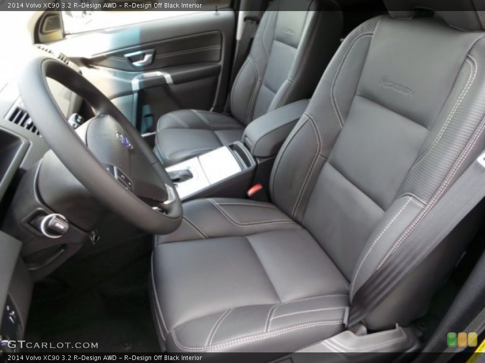 R-Design Off Black Interior Front Seat for the 2014 Volvo XC90 3.2 R-Design AWD #94036376