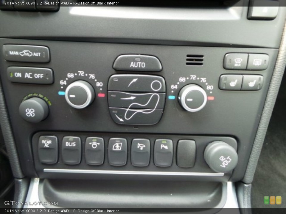 R-Design Off Black Interior Controls for the 2014 Volvo XC90 3.2 R-Design AWD #94036510