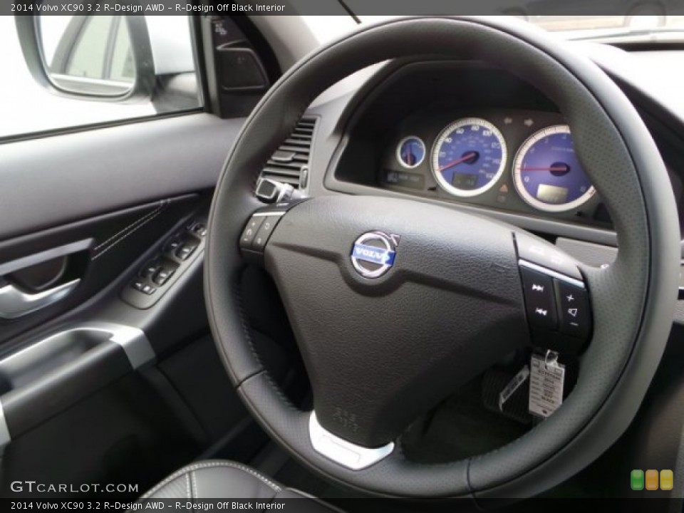 R-Design Off Black Interior Steering Wheel for the 2014 Volvo XC90 3.2 R-Design AWD #94036627