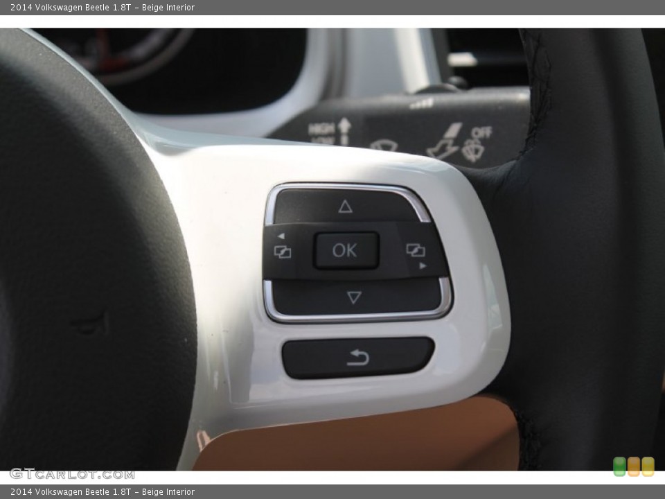 Beige Interior Controls for the 2014 Volkswagen Beetle 1.8T #94038901