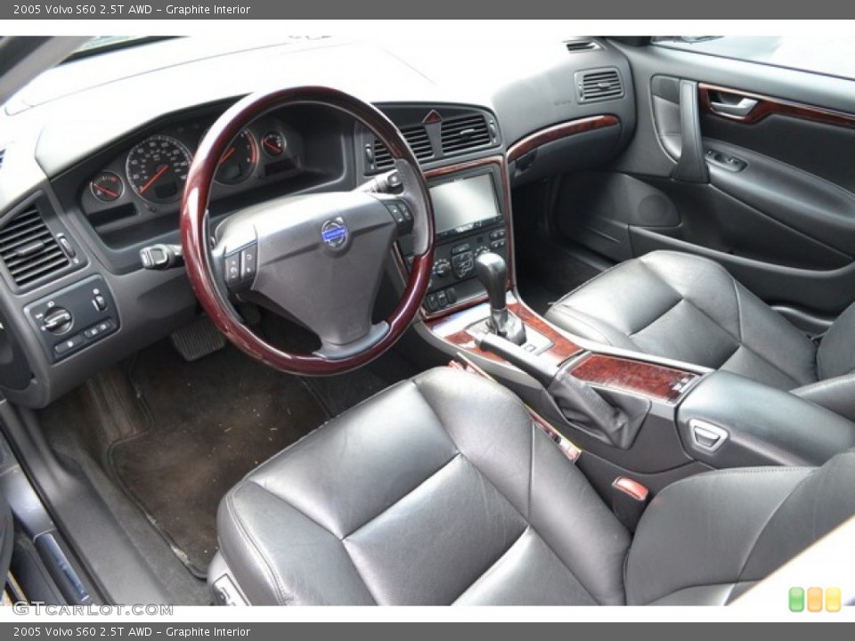 Graphite Interior Photo for the 2005 Volvo S60 2.5T AWD #94039321