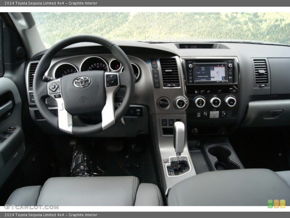 Graphite Interior Dashboard for the 2014 Toyota Sequoia Limited 4x4 #94040056