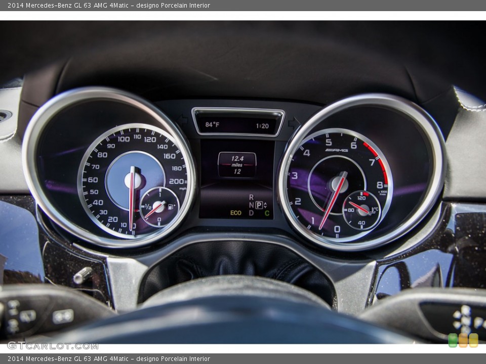 designo Porcelain Interior Gauges for the 2014 Mercedes-Benz GL 63 AMG 4Matic #94042387