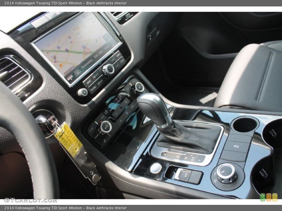 Black Anthracite Interior Transmission for the 2014 Volkswagen Touareg TDI Sport 4Motion #94043755