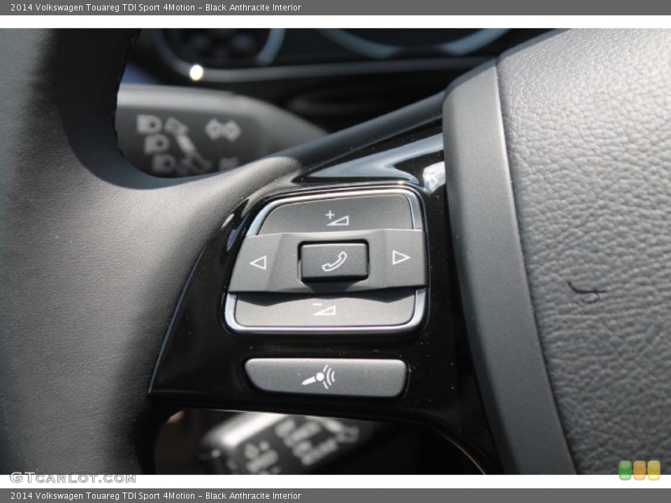 Black Anthracite Interior Controls for the 2014 Volkswagen Touareg TDI Sport 4Motion #94043902