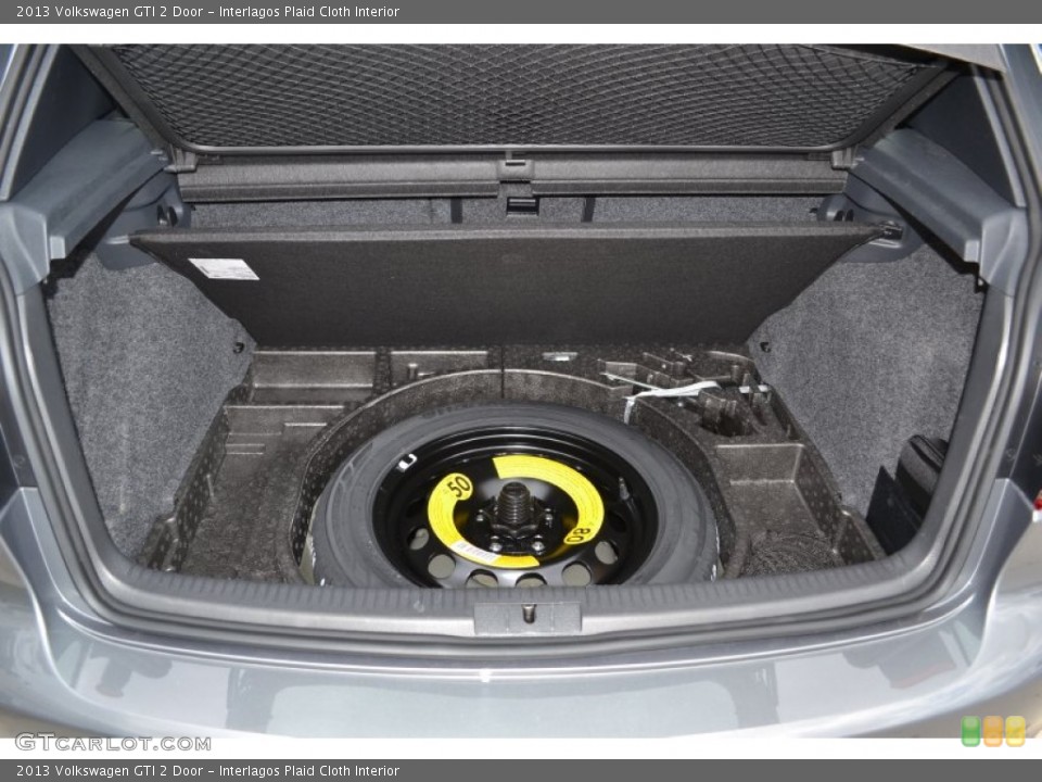 Interlagos Plaid Cloth Interior Trunk for the 2013 Volkswagen GTI 2 Door #94044760