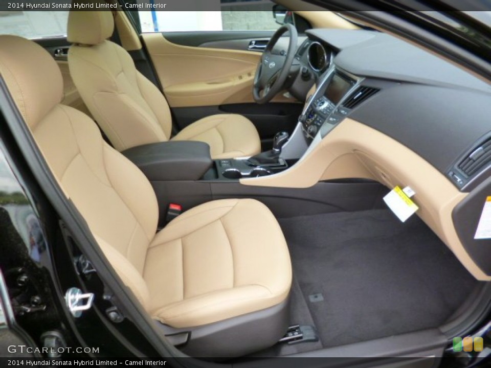 Camel Interior Photo for the 2014 Hyundai Sonata Hybrid Limited #94047115