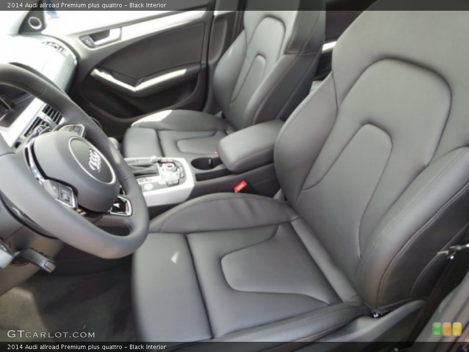 Black Interior Front Seat for the 2014 Audi allroad Premium plus quattro #94048687