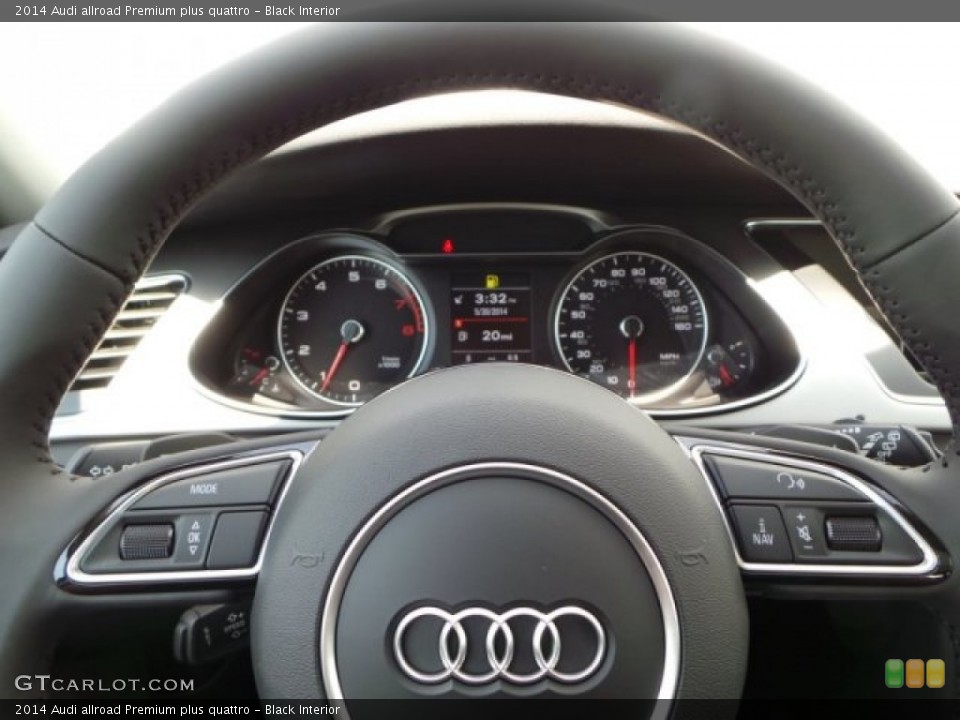 Black Interior Steering Wheel for the 2014 Audi allroad Premium plus quattro #94048984