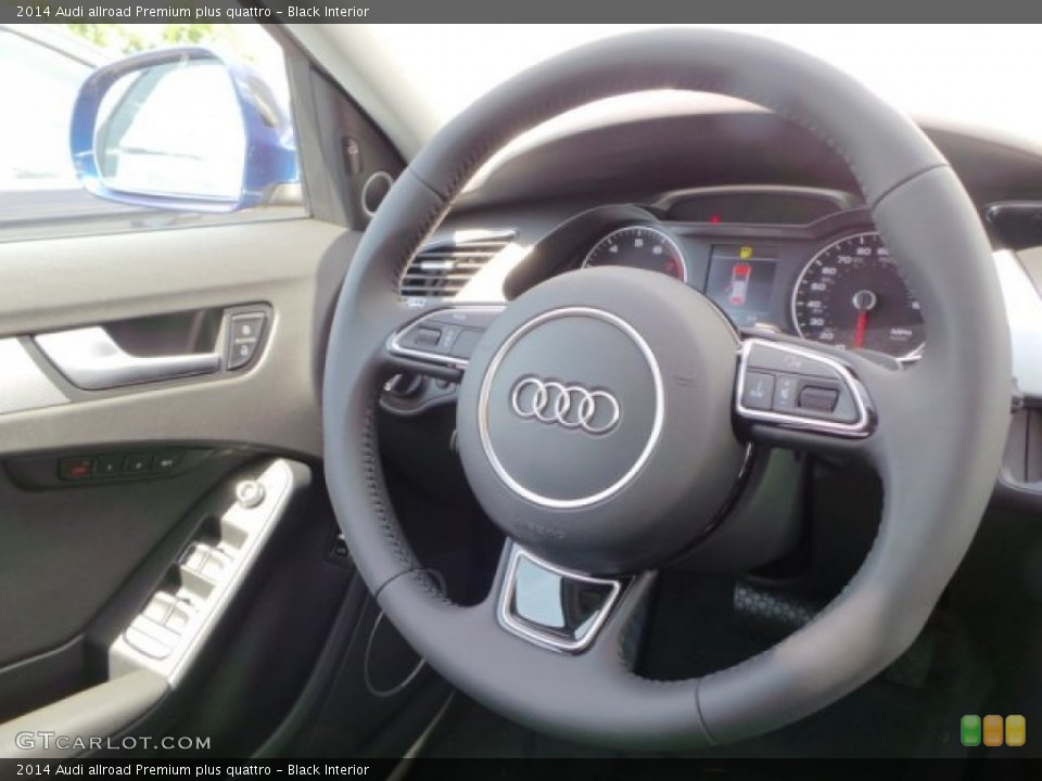 Black Interior Steering Wheel for the 2014 Audi allroad Premium plus quattro #94049111